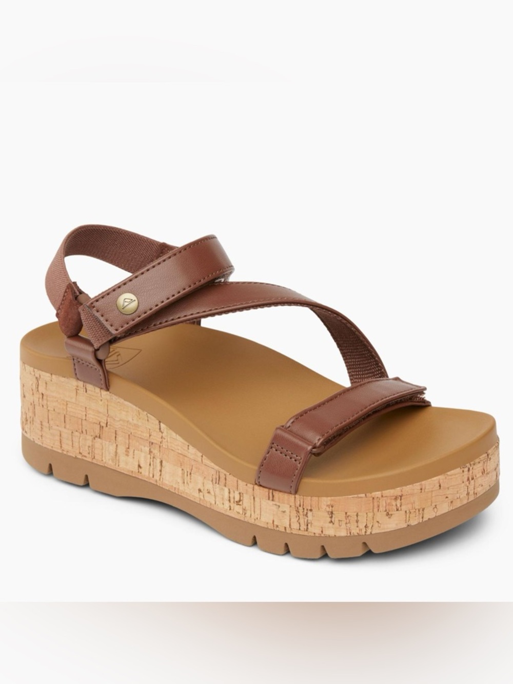 REEF Women's Vista Higher Luna Platform Sandal, Adjustable Strap